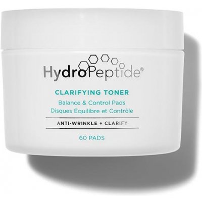 HydroPeptide Clarifying Toner Čistící a zesvětlující toner v polštářcích 60 ks – Hledejceny.cz