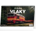 NOTIQUE Stolní Vlaky 23,1 x 14,5 cm 2026 – Zbozi.Blesk.cz