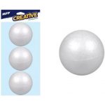 MFP Koule polystyrenová 10 cm bílá 3 ks 8885502 – Sleviste.cz