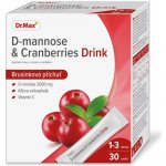 Dr.Max D-mannose & Cranberries Drink 30 sáčků – Hledejceny.cz