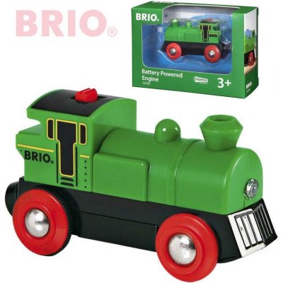 Brio Elektronická lokomotiva zelená