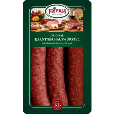 Frierss Originální domácí klobásy z Korutan hrubé 6 ks 0,54 kg – Sleviste.cz