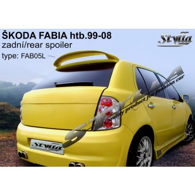 Stylla Střešní spoiler - stříška Škoda Fabia I Hatchback 1999 - 2007 – Sleviste.cz