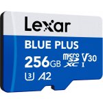 Lexar microSDHC Blue Plus 256GB LMSBLPL256G-BNANG – Zboží Živě