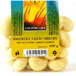 Country Life Jogurtky s kešu ořechy 100 g