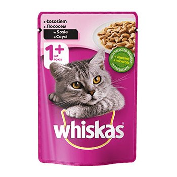Whiskas šťavnaté krmivo pro kočky 100 g od 78 Kč - Heureka.cz