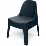 Prosperplast Zahradní židle MILANES 58x60x73,5 cm šedá – Hledejceny.cz