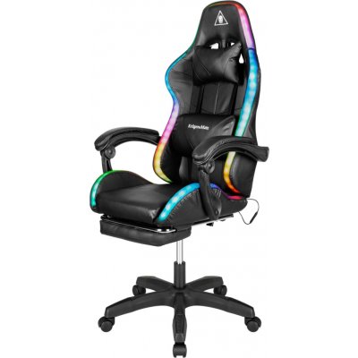 Kruger&Matz Herní židle Warrior GX-150 černá LED – Sleviste.cz