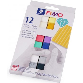 FIMO Efekt sada 12 barev 25 g