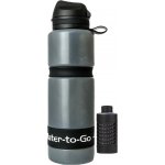 Water-To-Go Eco Active 0,75 l šedá / černá – Zboží Mobilmania