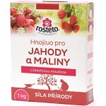 Rosteto Hnojivo s čedičovou moučkou - jahody a maliny 1 kg – Sleviste.cz