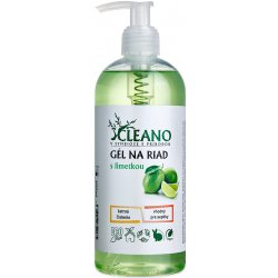 CLEANO Gel na nádobí Limetka 400 ml