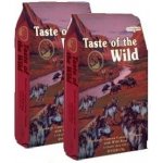 Taste of the Wild Southwest Canyon hovězí jehněčí divočák 2 x 12,2 kg – Hledejceny.cz