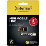 Intenso 8GB Mini MobileLine 3524460 – Hledejceny.cz