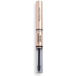 Makeup Revolution Laminate Brow Pencil tužka na obočí Dark Brown 2,1 g – Sleviste.cz