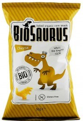Biosaurus Bio křupky se sýrem Bio 50 g od 26 Kč - Heureka.cz
