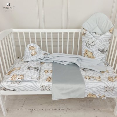 Miminu povlečení Safari béžové 90 x 120 cm – Sleviste.cz