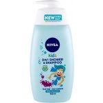 Nivea Dětský sprchový gel a šampon 2 v 1 s jablečnou vůní 2 in Shower & Shampoo 500 ml – Zboží Dáma