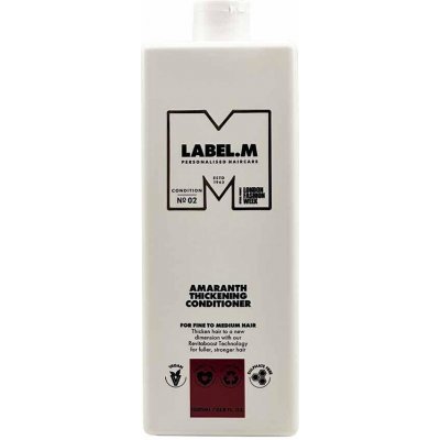 Label.m Amaranth Thickening Conditioner Posilující a zhušťující kondicionér 1000 ml – Zboží Mobilmania