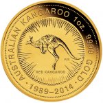 The Perth Mint Zlatá mince Kangaroo Klokan 25. výročí 2014 1 oz – Zboží Dáma