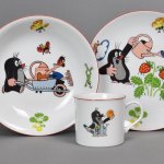 Thun 1794 Karlovy Vary Dětská souprava Krtek zahradník 3 ks – Hledejceny.cz