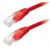síťový kabel XtendLan PK_5UTP0025RED patch, Cat5E, UTP, 0,25m, červený