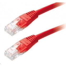 XtendLan PK_5UTP0025RED patch, Cat5E, UTP, 0,25m, červený