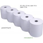 Termokotoučky - 57 x 35 x 12 mm, návin 14 m, 48 g/m2, 10 ks – Zboží Živě