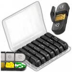 Camerazar Organizér na léky 7 dní s oddělenými přihrádkami pro 3 časy dne FE9294 – Sleviste.cz