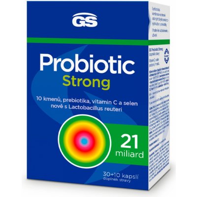 GS Probiotic Strong 30+10 kapslí – Hledejceny.cz