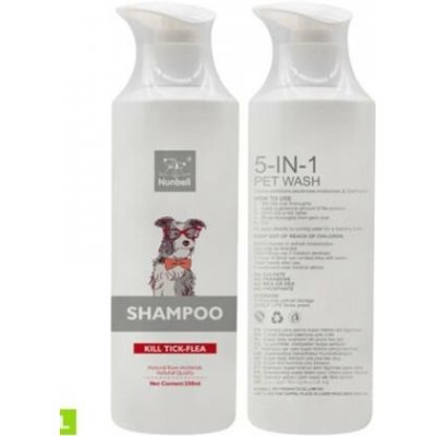 Nunbell šampon kill tick flea pro psa 350 ml – Zboží Dáma