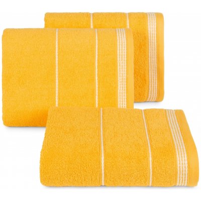 Eurofirany sada ručníků MIRA11 30 x 50 cm žlutá 6 ks