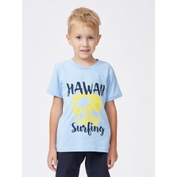 Winkiki kids Wear chlapecké tričko Hawaii modrá