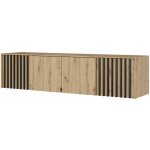Piaski Nelly 206 cm dub artisan / černý – Zboží Dáma