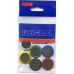 Magnet 24 mm mix barev balení 10 ks – Zboží Dáma