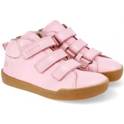 Crave Riga Winter dětské zimní zateplené barefoot boty pink – Sleviste.cz