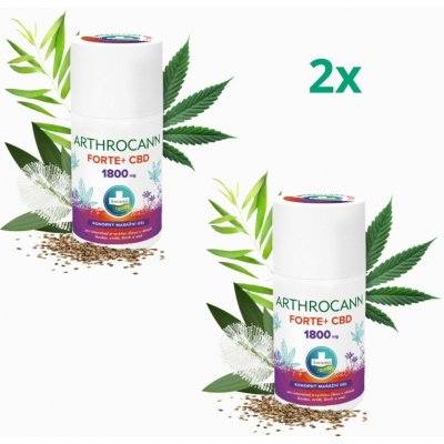 Annabis Arthrocann Forte CBD+ 1800mg masážní gel 75 ml – Zboží Dáma