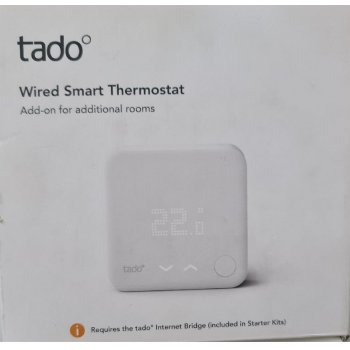 Tado V3+ Chytrý termostat, přídavné zařízení s kabelem 104076