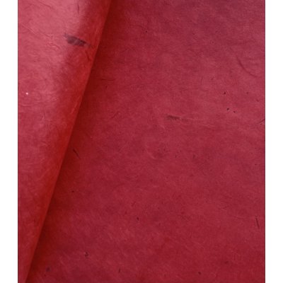 Sapaimport Nepálský ruční papír Lokta - červená Velikost: arch 75x50 cm – Zboží Dáma
