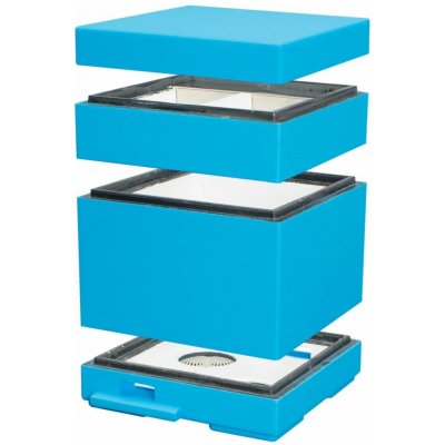 LYSON Mini úl pro chov matek, bez rámků s novým dnem W1118 barvený – Zboží Dáma