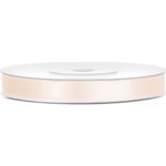 Jednolící atlasová stuha - 6 mm - smetanová ( 25 m / ks ) – Hledejceny.cz