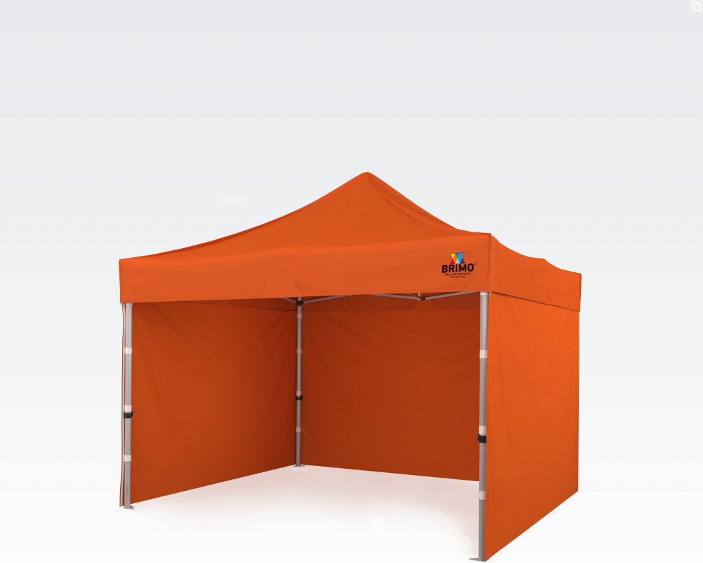 BRIMO Prémiový Párty stan 3x3m Hliník Oranžová P. Alu