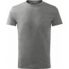Dětské tričko Malfini Basic Free F38 tmavě šedý melír
