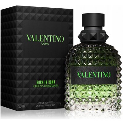 Valentino Born In Roma Green Stravaganza Uomo toaletní voda pánská 50 ml