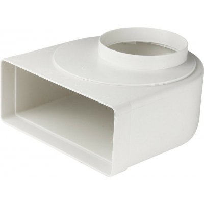 Dalap Redukce 90° z O100 mm čtyřhranné 220 x 90 mm – Hledejceny.cz