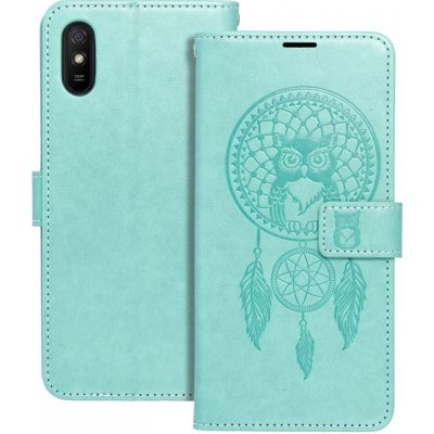 Pouzdro Forcell MEZZO Book XIAOMI Redmi 9AT / Redmi 9A lapač snů zelené – Zboží Živě