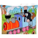 Moravská ústředna Polštář Krtek mašinka 25x25 – Zboží Mobilmania