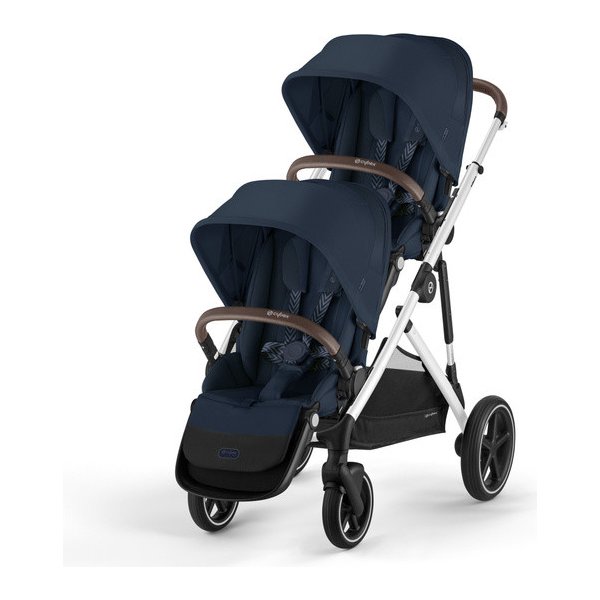 Kočárek Cybex Gazelle S Sport Rám Stříbrný Ocean Blue 2023