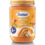 Sunar Batátová kaše s krůtou 190 g – Zboží Dáma