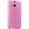 Pouzdro a kryt na mobilní telefon Pouzdro Fitty Ultra Tenké 0,3mm HTC One2 M8 růžové